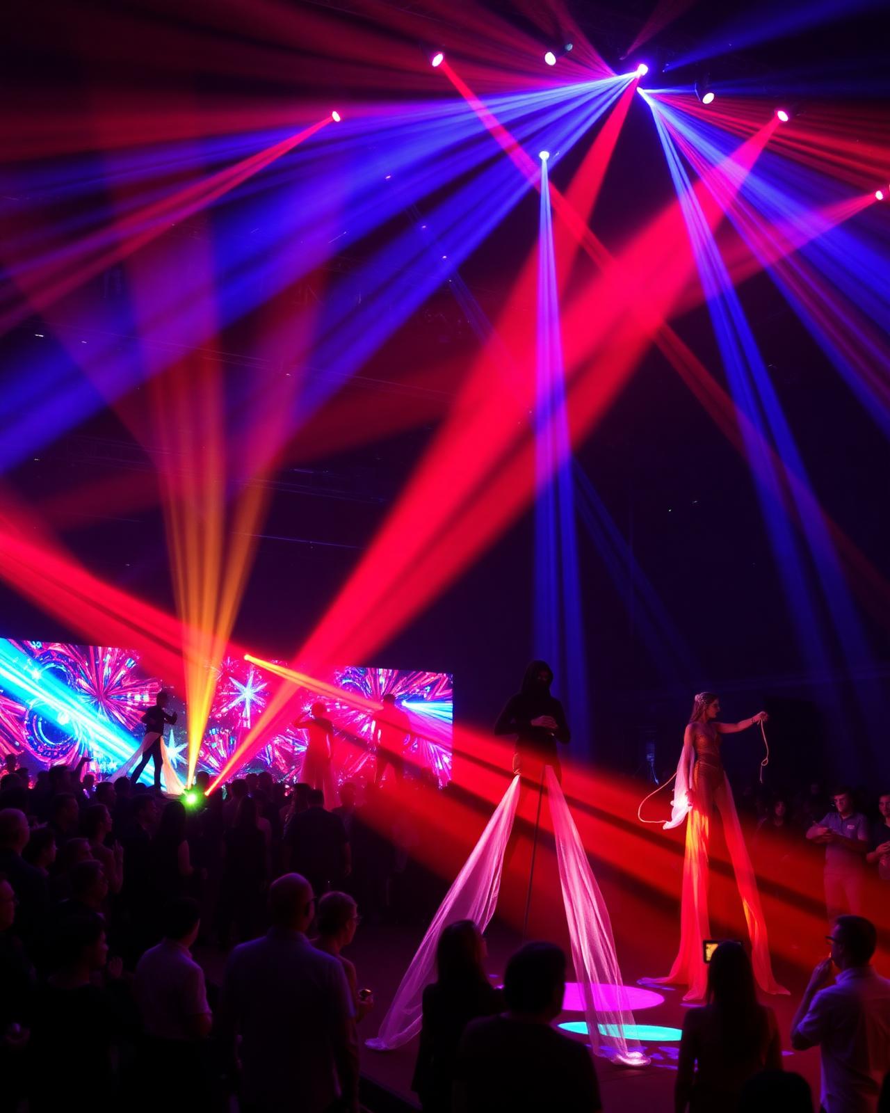 Eventos — animação IRISX